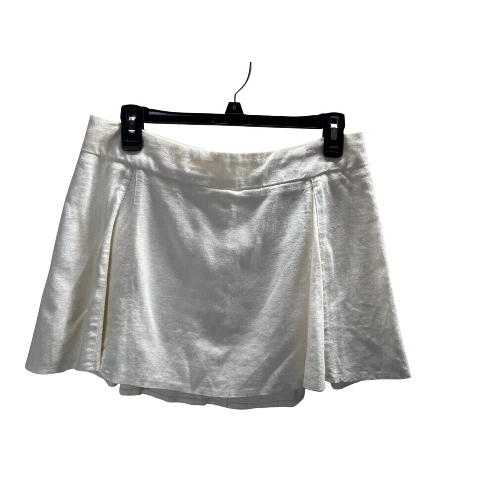 Brandy Melville White Skort One Size Women's Skirt Preppy Tenniscore Old Money